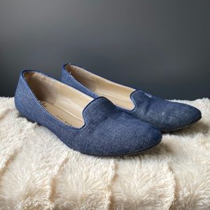Isaac Mizrahi Live Denim Loafers